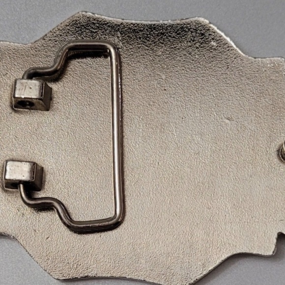 belt buckle rhinestone yellow orange white amber - Picture 2 of 3